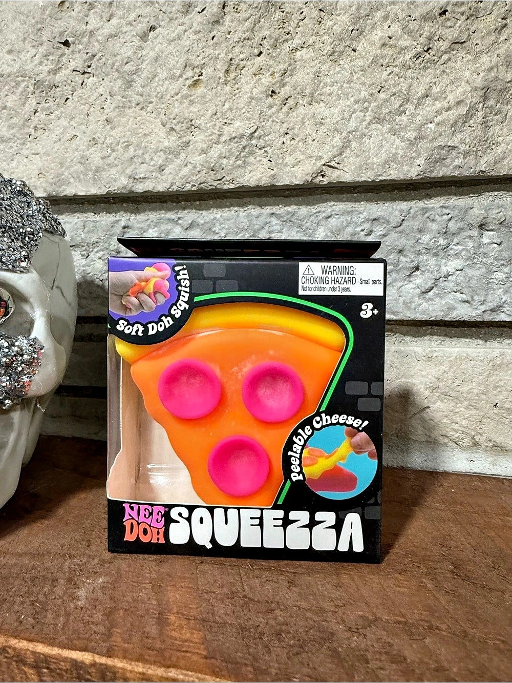 Nee Doh Squeezzza Pizza Squeeze Squish NWT